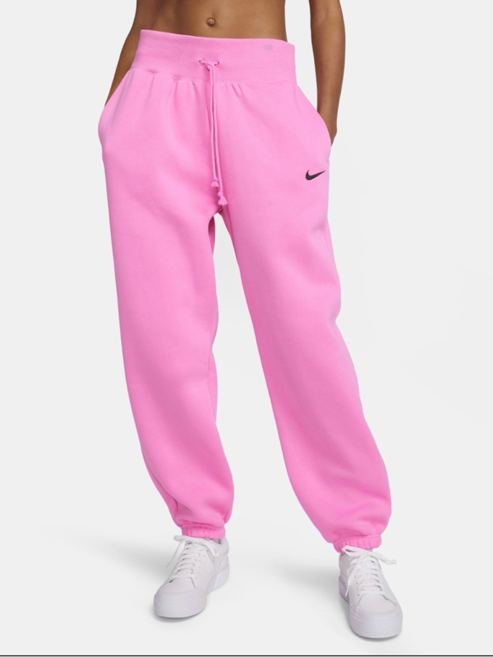 Nike Pink Swoosh Jogger Sweatpants
